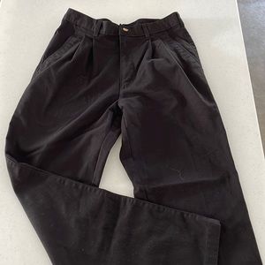 Men’s black George pants